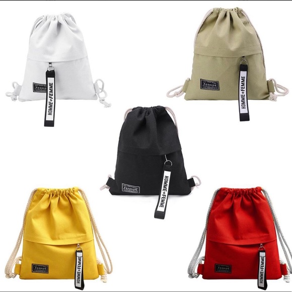 Drawstring bag fashion - Picture 2 of 2